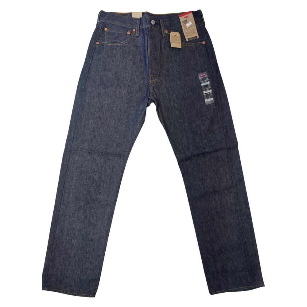 Levi’s 501 Shrink To Fit Jeans 32x32 Deadstock Dark Wash NWT Dadcore Normcore